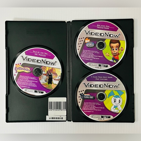 Lot of Video Now Discs - Fairly OddParents,Jimmy Neutron,SpongeBob,Teenage Robot - Picture 3 of 5